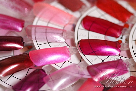 Organising Nail Polish: Nail Charts