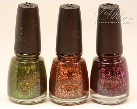 Nail Swatches: China Glaze Awakening Collection for Halloween 2010
