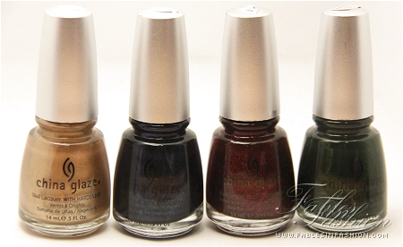 China Glaze Holiday 2010 Nail Swatches – Part 2