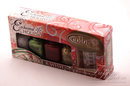 Nail Swatches: Color Club Enchanted Holiday 2010