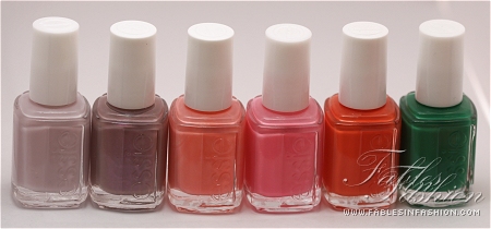 Essie Summer 2010 Collection Nail Swatches