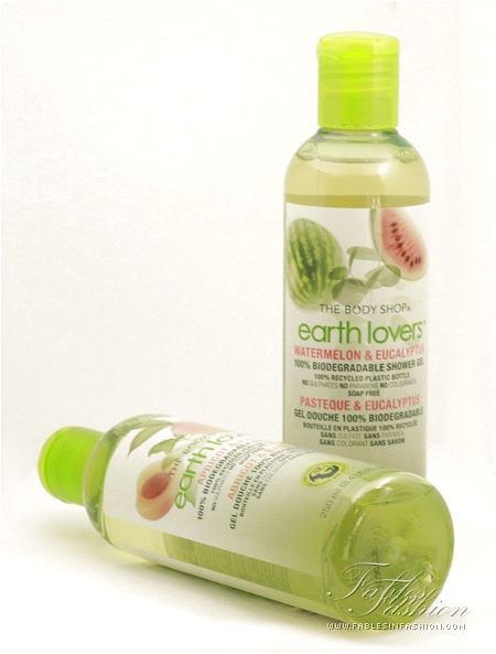 The Body Shop Earth Lovers Shower Gels