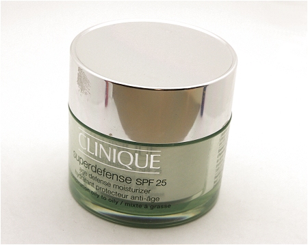 Clinique's Super Defense SPF 25 Moisturiser