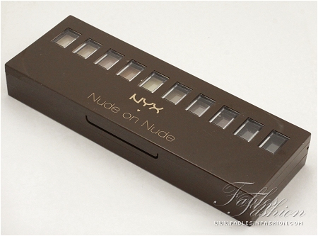 NYX Nude on Nude Long Palette