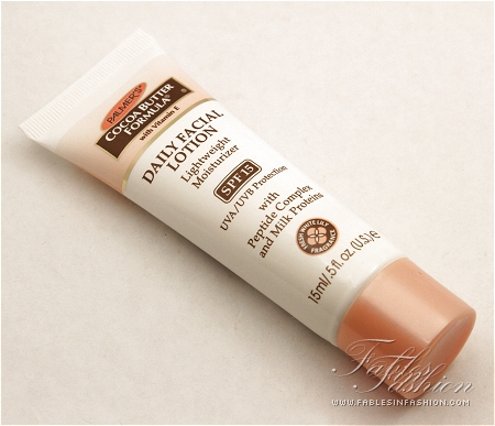 Palmer’s Daily Facial Lotion SPF 15 Review and Photos