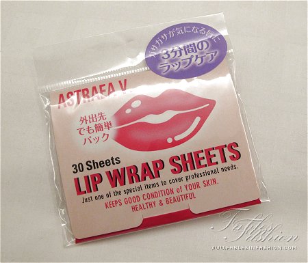 Lip Wrap Sheets….