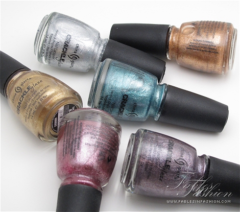 China Glaze Crackled Glaze Metals