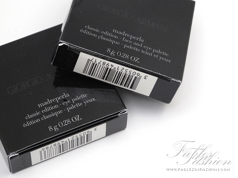 Giorgio Armani Madraperla Palettes Holiday 2011