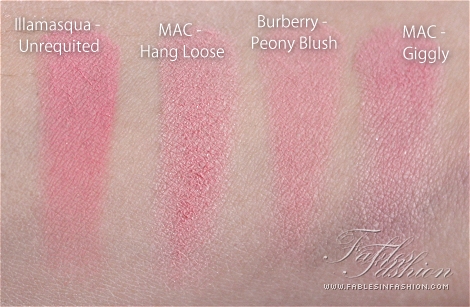 Burberry Natural Blush Light Glow Peony Blush No.04 Review Swatches and Photos Fables in Fashion