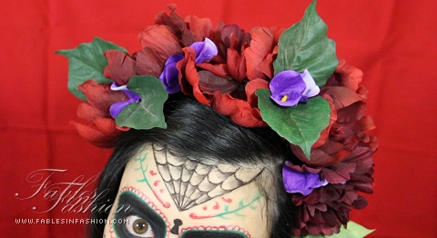 DIY (Do It Yourself) – Day of the Dead Headpiece Tutorial