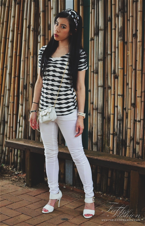 OOTD ~ Vintage Monochrome