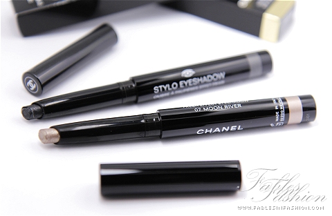Chanel Summer 2013 Stylo Eyeshadow – Moon River & Black Stream Review,  Swatches and Photos - Fables in Fashion