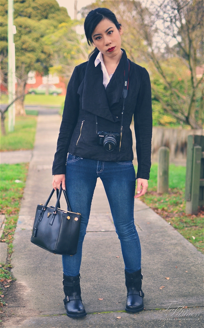 OOTD – Black Boots