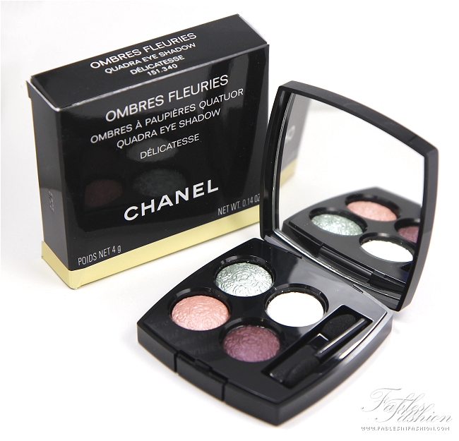Chanel Ombres Fleuries Quadra Eye Shadow - Delicatesse