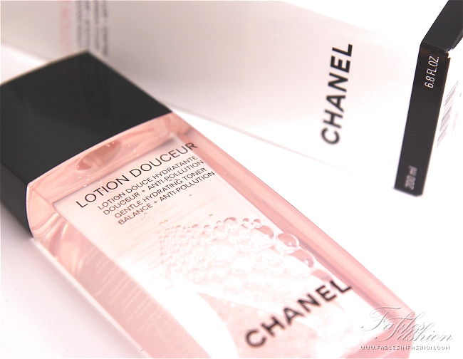Chanel Lotion Douceur Gentle Hydrating Toner Review and Photos - Fables in Fashion