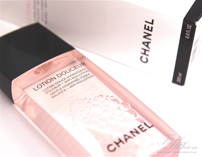 Chanel Lotion Douceur Gentle Hydrating Toner Review and Photos