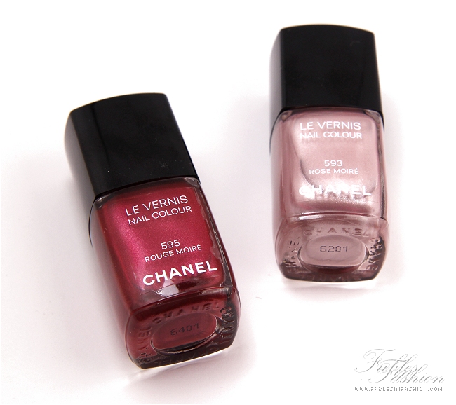 Chanel Rouge Allure Moire Nail Polish Collection