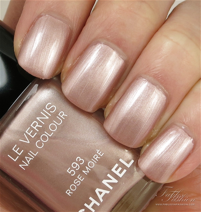 Chanel Rouge Allure Moire Nail Polish Collection