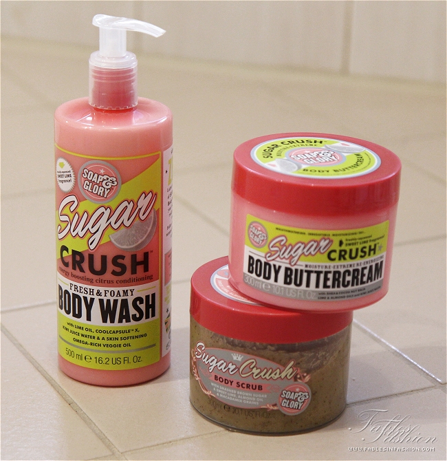 Soap & Glory Sugar Crush Range
