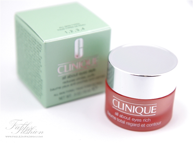 Clinique All About Eyes Rich Cream Review and Photos