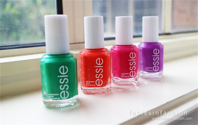 Essie Neon 2013 Nail Polish Collection Review, Swatches and Photos
