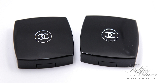Comparison ~ Chanel Baked vs Pressed Eyeshadow Quad