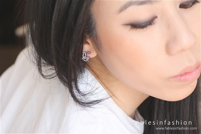 Chanel “Double C” Earrings