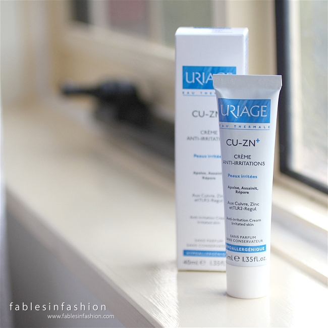 Uriage CU-ZN+ Creme Anti-Irritations Review and Photos ~ For Eczema Sufferers