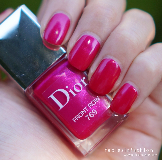 Dior Vernis – 769 Front Row Review, Swatches and Photos