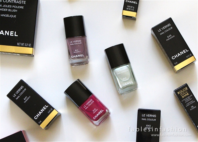 Chanel Reverie Parisienne Le Vernis Spring 2015 Swatches