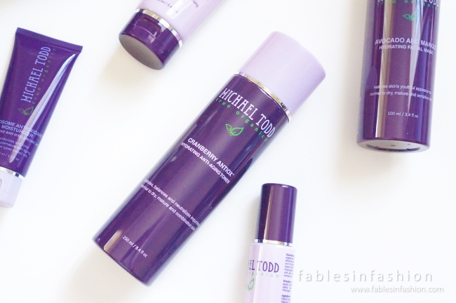 Michael Todds True Organics Skincare Range