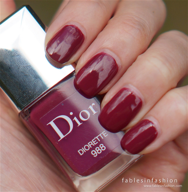 Dior Vernis – 988 Diorette Review, Swatches and Photos