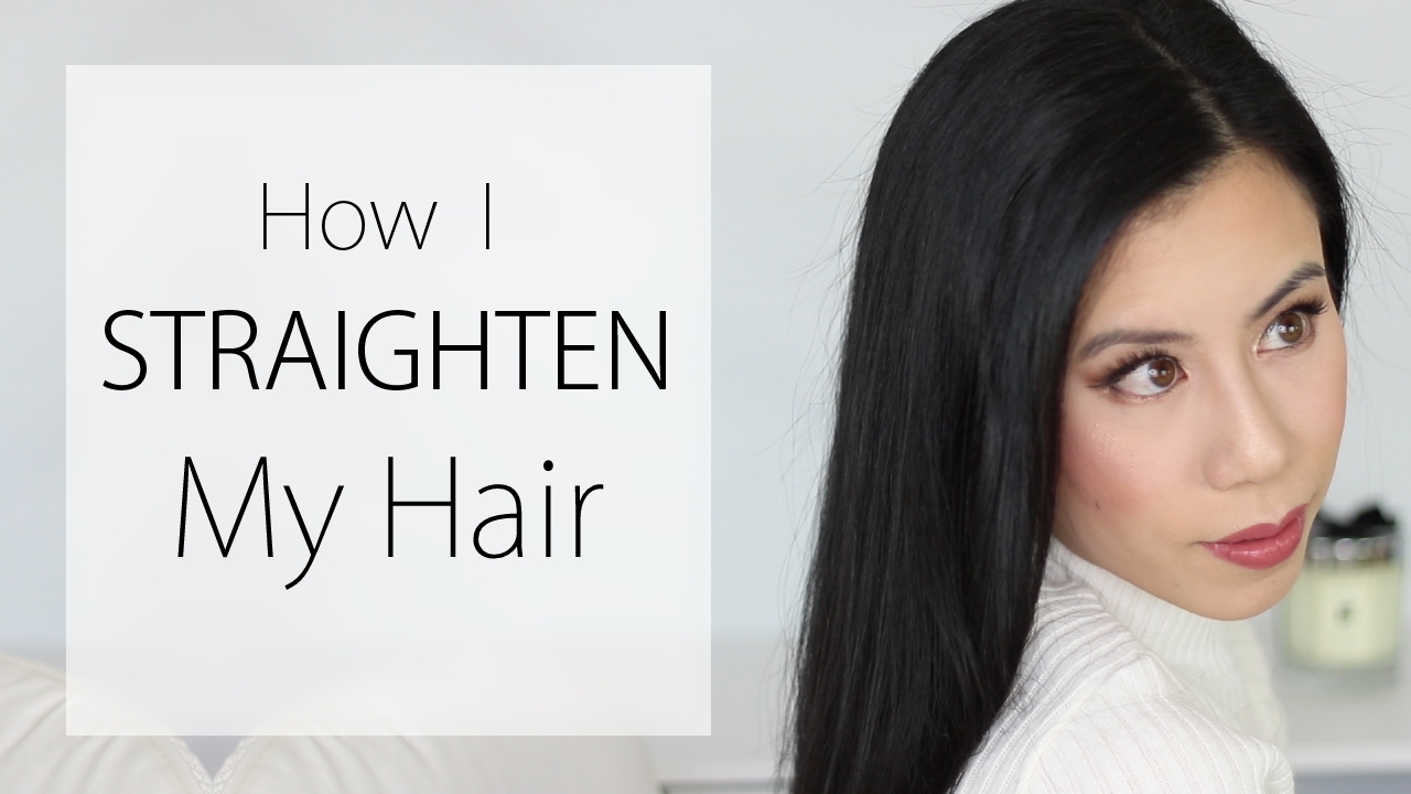 How I Straighten My Hair!