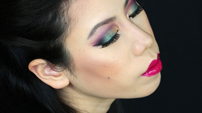 Smokey Electric Eyes Makeup Tutorial