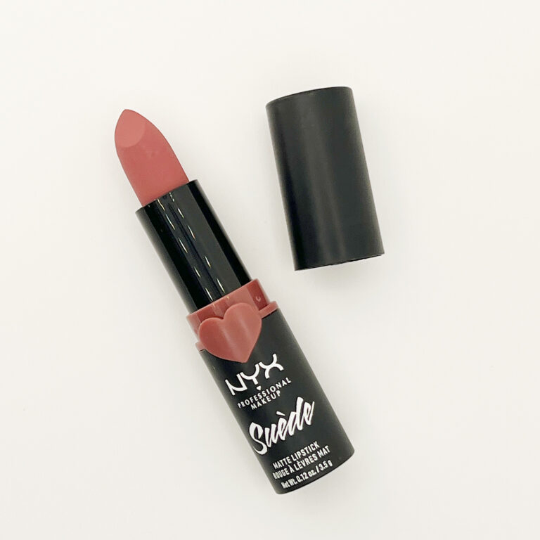 NYX Suede Matte Lipstick Soft Spoken Review